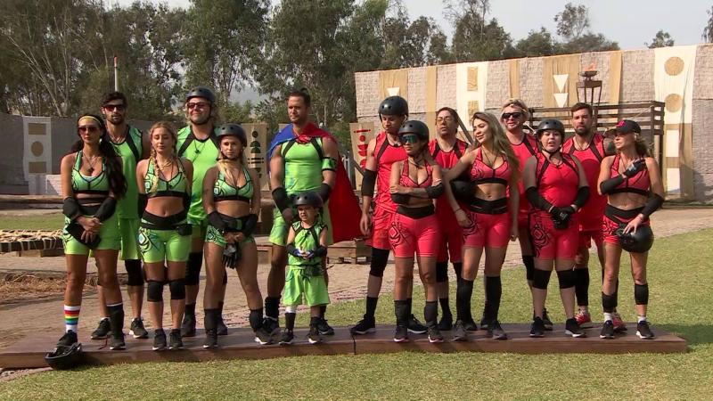 Equipo Rojo y verde en Tierra Brava