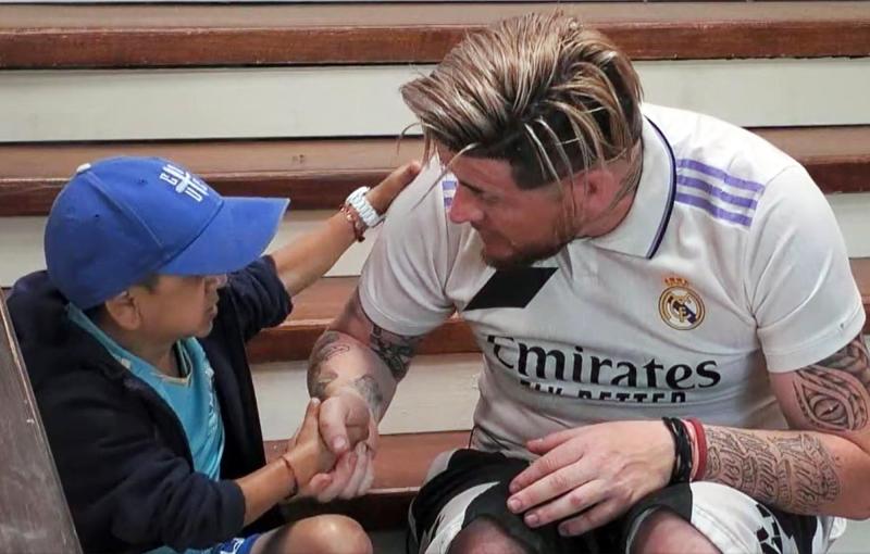 Canal 13 - Miguelito y Junior Playboy superaron sus diferencias en "Tierra Brava"