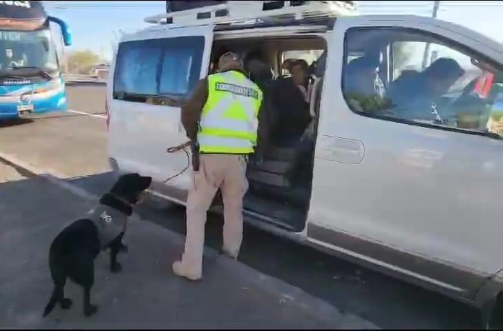 Carabineros - Operativo tras detección de droga