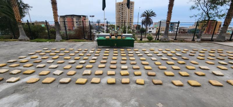 Más de 205 kilos de marihuana: interceptan millonario cargamento de droga en Calama