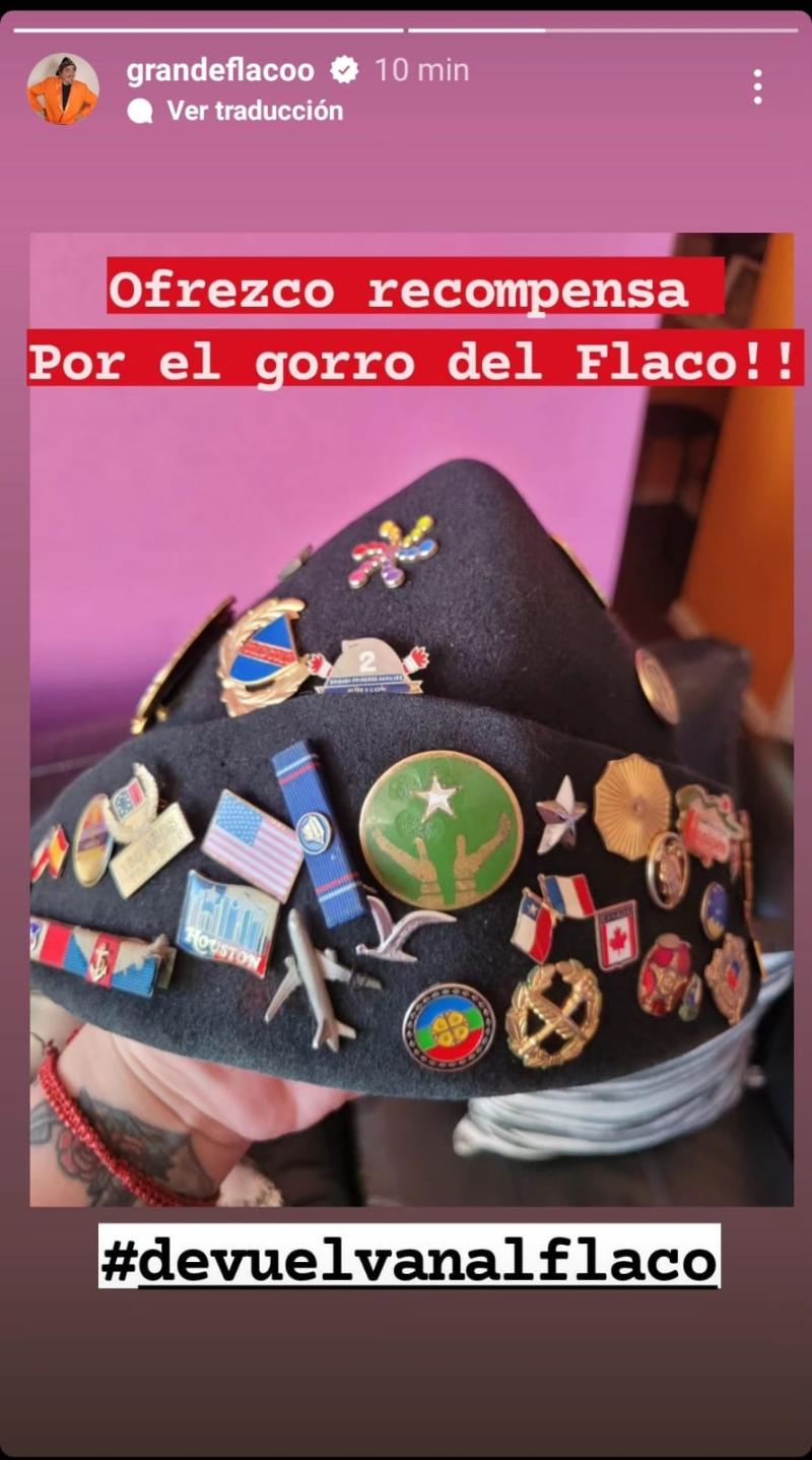Instagram de Paul Vásquez - Captura de storie.