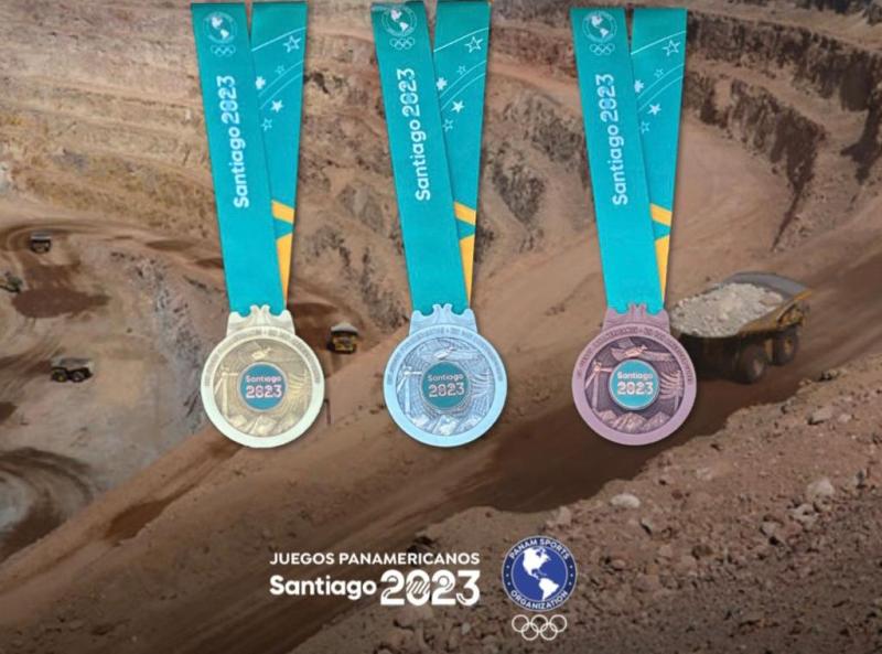 Estas son las medallas que se entregarán en los Juegos Parapanamericanos / Santiago 2023