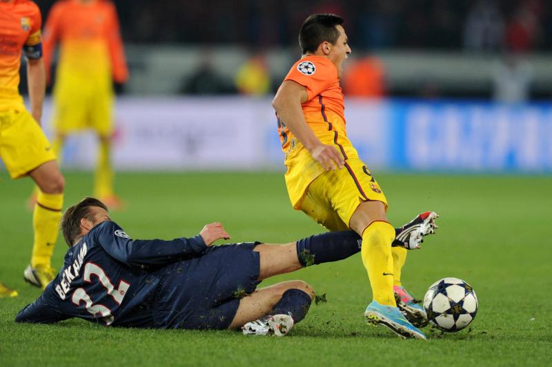 AFP - David Beckham vs Alexis Sánchez