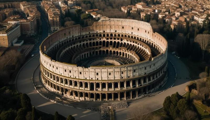 Freepik - Coliseo Romano (generado con IA) / Historiador explicó porqué TikTok está "obsesionado" con el Imperio Romano