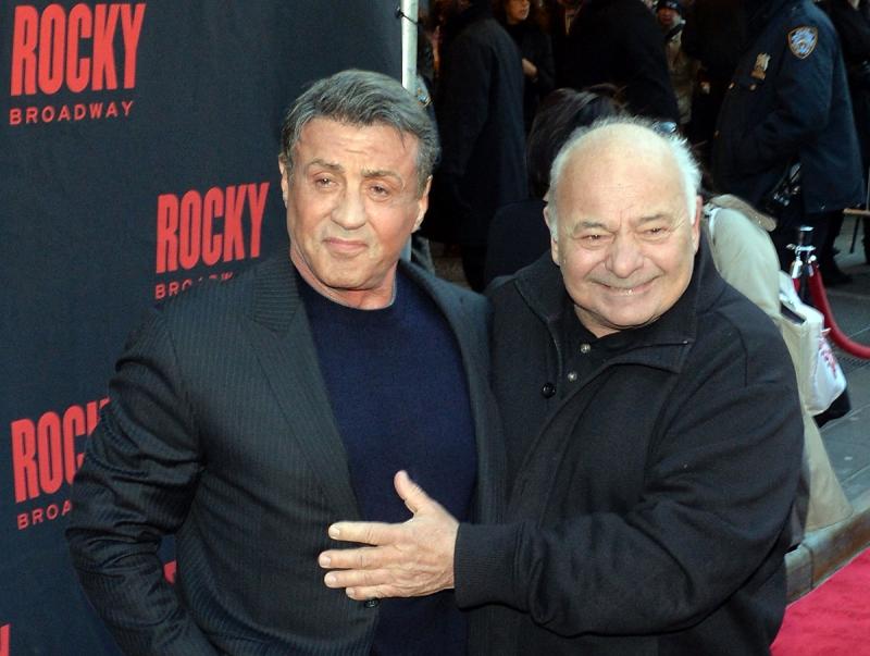 AFP - Sylvester Stallone y Burt Young, 2014
