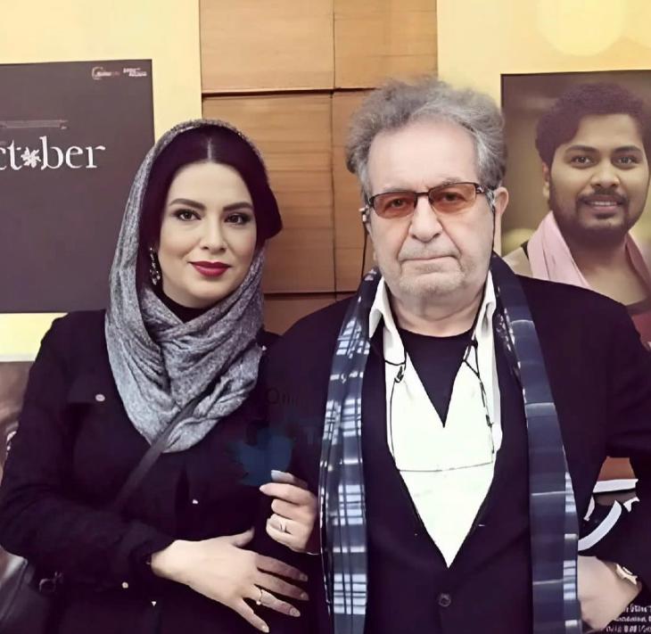 Captura de Instagram @mahideh:mohammadifar. Cineasta y su esposa