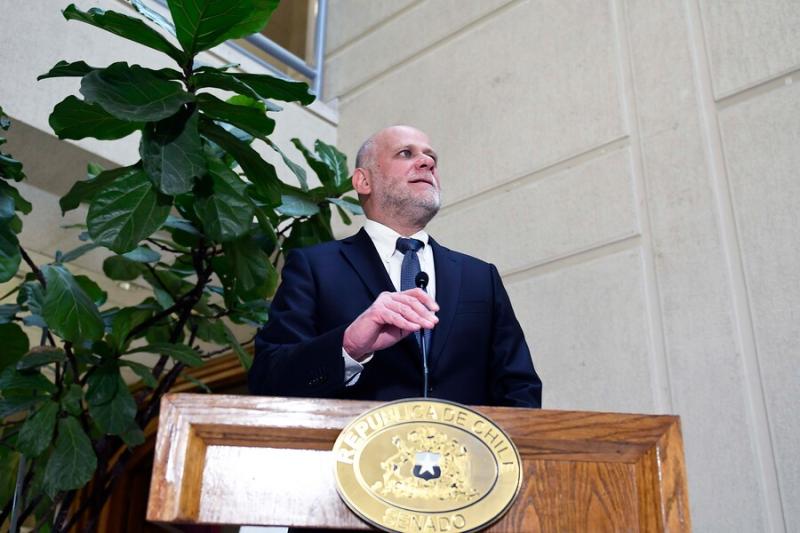 Agencia Uno - Ministro Segpres, Álvaro Elizalde, por veto