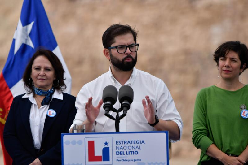 Agencia Uno - Presidente Boric y Estrategia Nacional del Litio