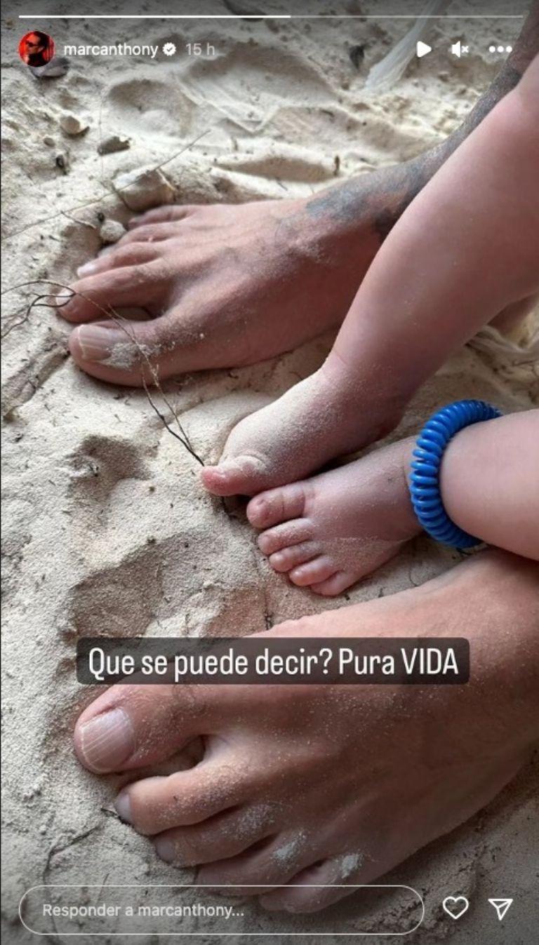 Instagram - Captura de IG de Marc Anthony.