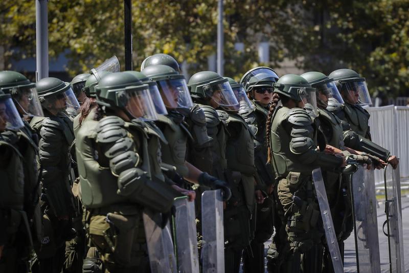 Agencia Uno - Carabineros por estallido social