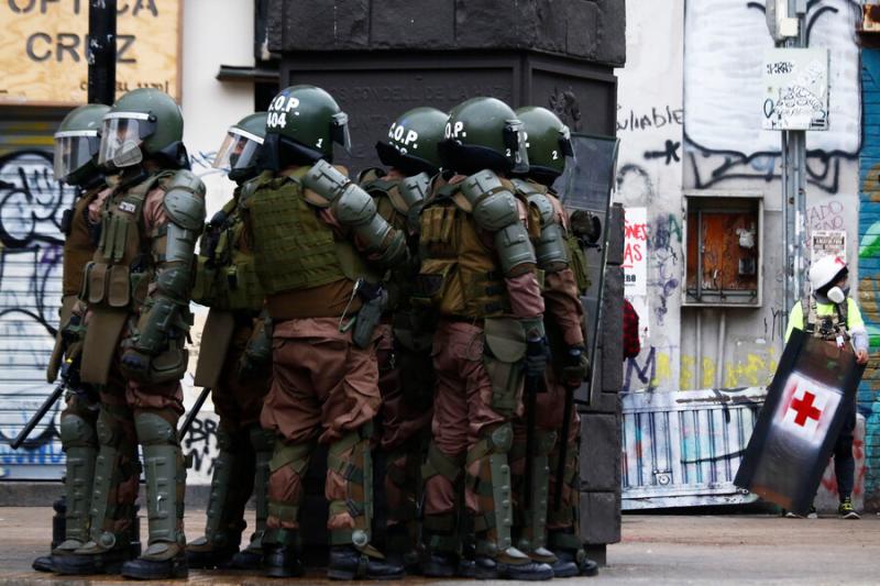 Agencia Uno - Carabineros por estallido social
