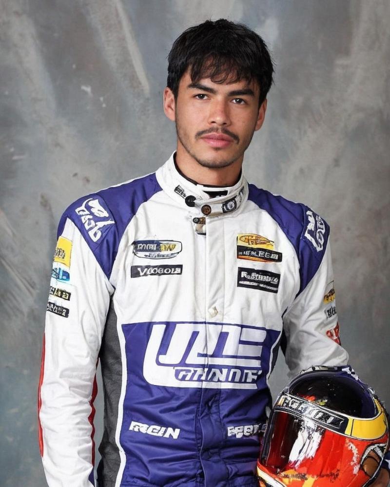 Gabriel Suazo como un piloto de autos - TFC