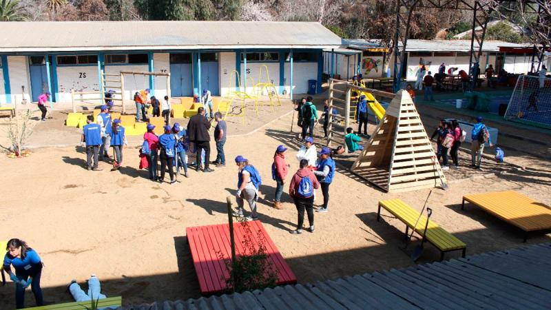Fundación Mi Parque - Escuela Polpaico de Tiltil