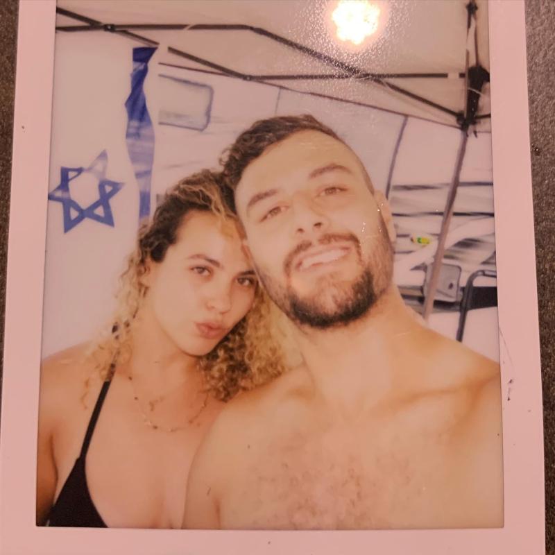 Instagram - Lee Sasi, sobreviviente a ataques de Hamás en Israel