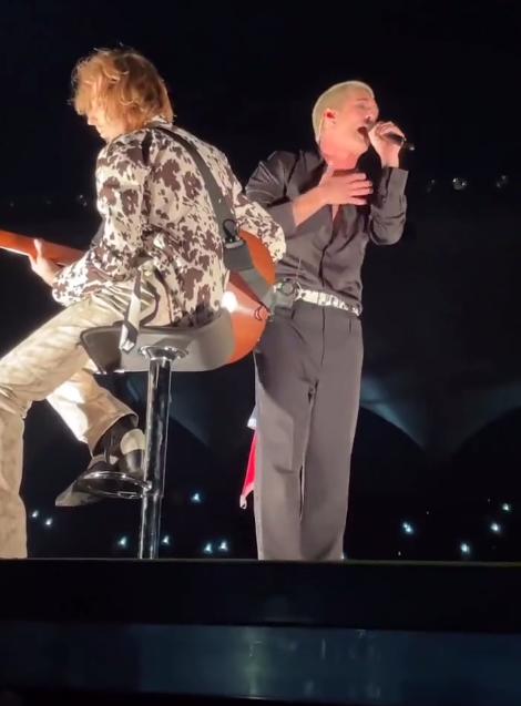 X @PManeskinLA - Banda Maneskin en estadio Bicentenario de La Florida