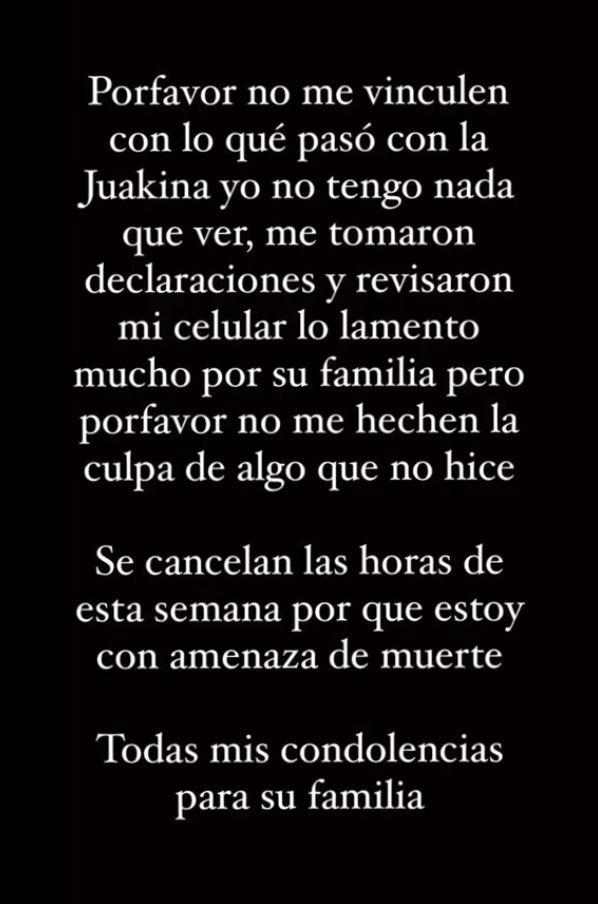 Instagram - Manicurista acusa amenazas de muerte tras asesinato de "narco influencer"