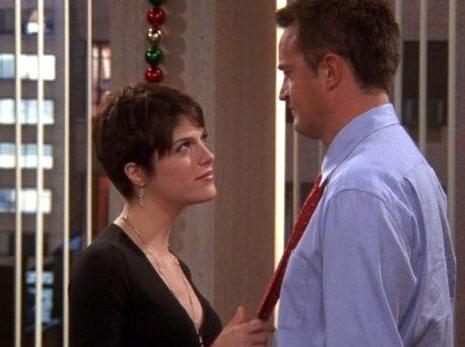 Pinterest - Salma Blair y Matthew Perry en Friends