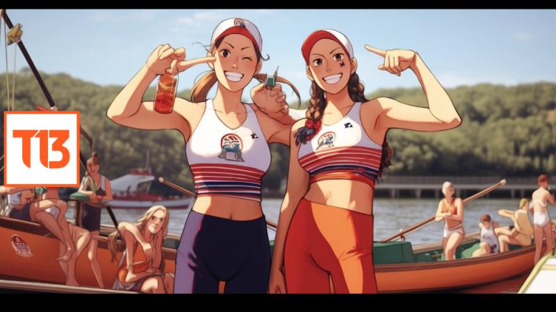 Las mellizas Abraham en modo anime