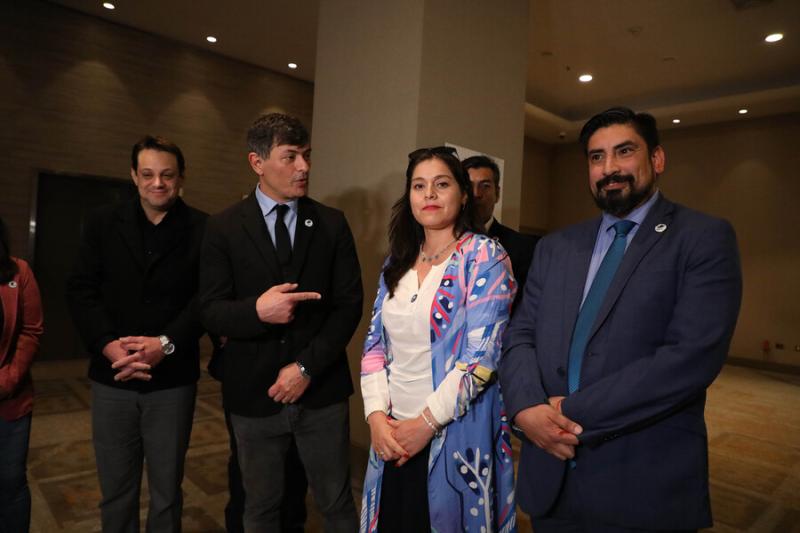 Agencia Uno - Diputados PDG junto a Franco Parisi