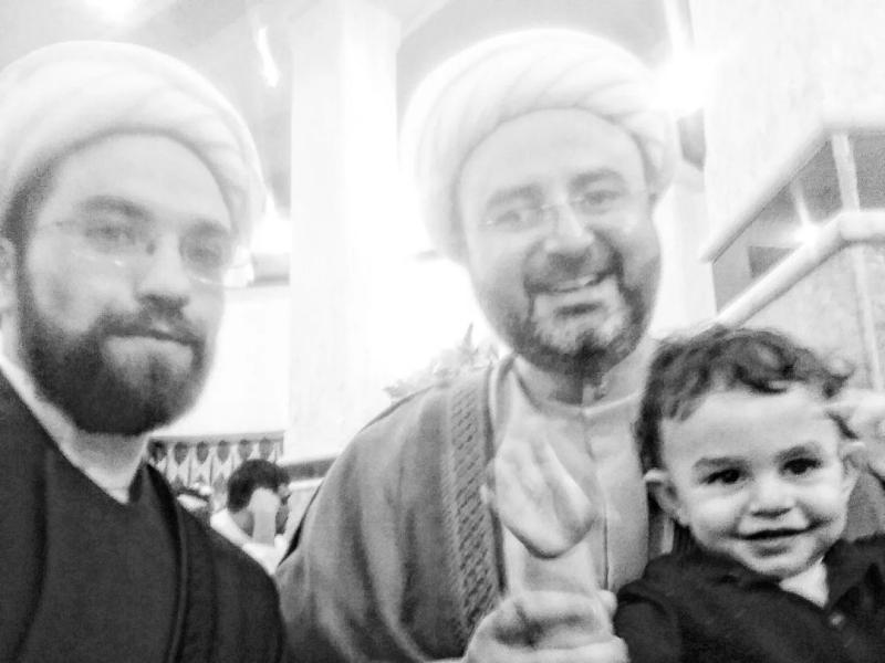 Instagram @gustav_zehnder - Gustavo Zhender junto a su sobrino, Ghassan Sahurie, niño chileno-palestino desaparecido en Gaza