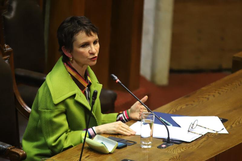 Agencia Uno - Ministra del Interior, Carolina Tohá, por niño en Valdivia