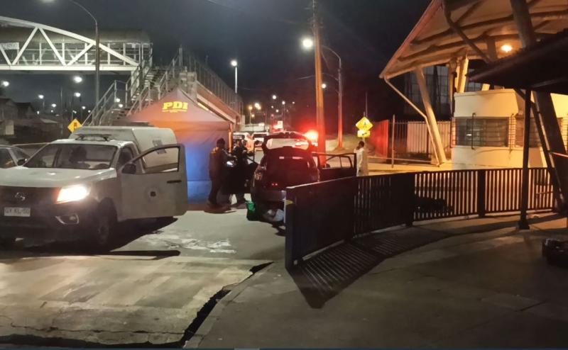 Afueras de la cárcel de Concepción