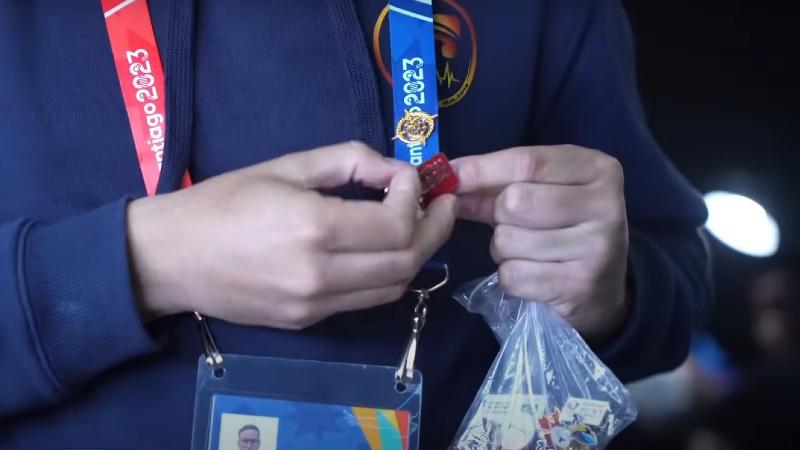 Santiago 2023 - Fanático se tatuó a "Fiu"