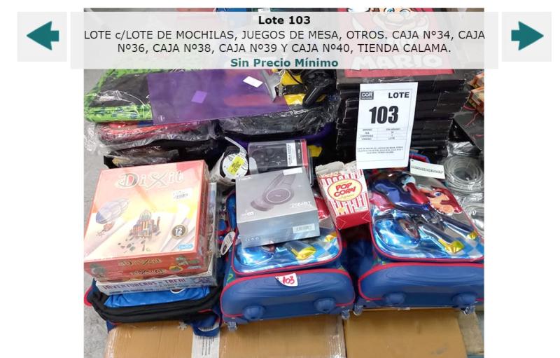 Remate de Microplay, lote 103