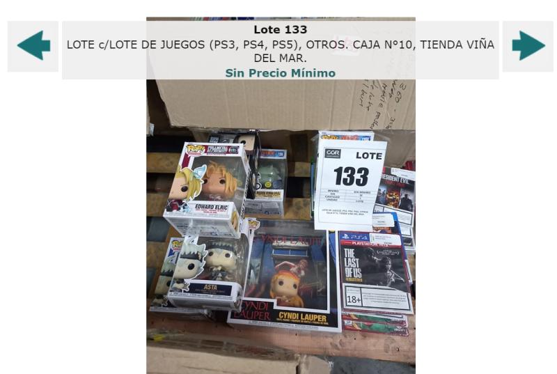 Remate de Microplay, lote 133