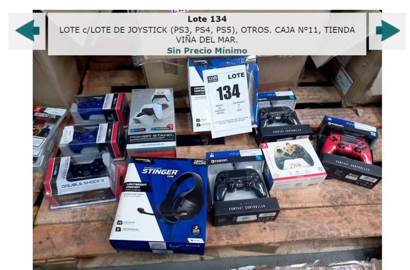 Remate de Microplay, lote 134