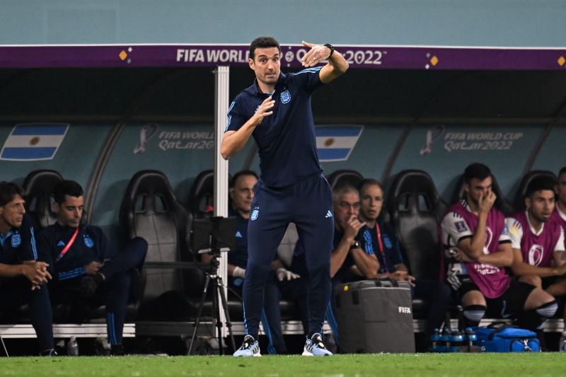 Scaloni podría dejar de ser el entrenador de Argentina - Crédito: Photosport