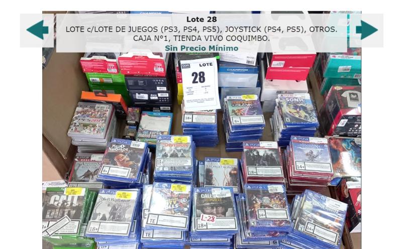 Remate de Microplay, lote 28