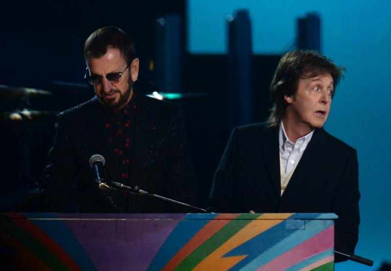 Ringo Starr y Paul McCartney, los dos Beatles vivos - AFP
