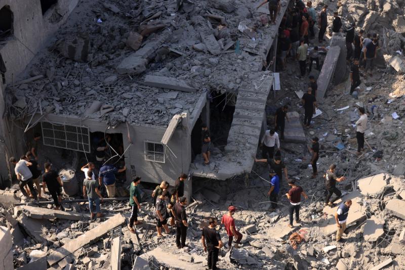 AFP - Ataque a campo de refugiados en Gaza