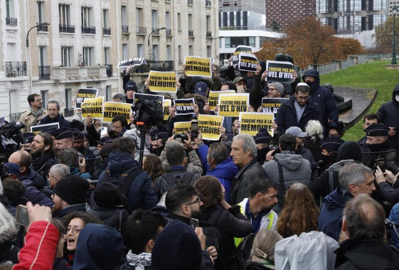 AFP - Manifestaciones en Francia por tratos hostiles hacia los judíos.