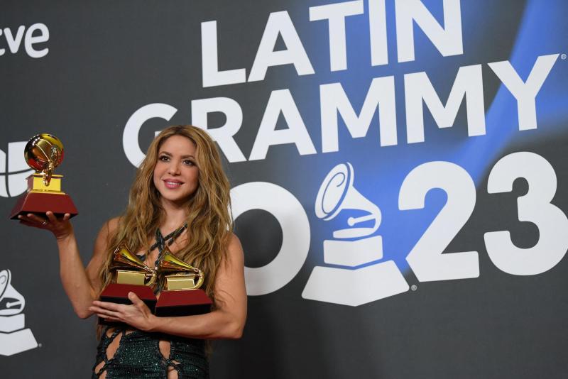 Shakira en el Grammy Latino 2023 - AFP