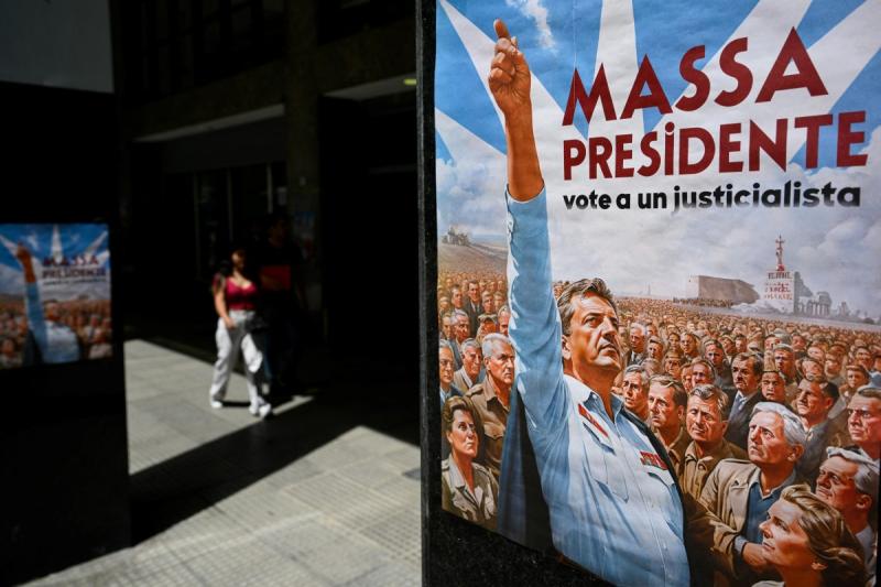 AFP - Sergio Massa, candidato de Argentina