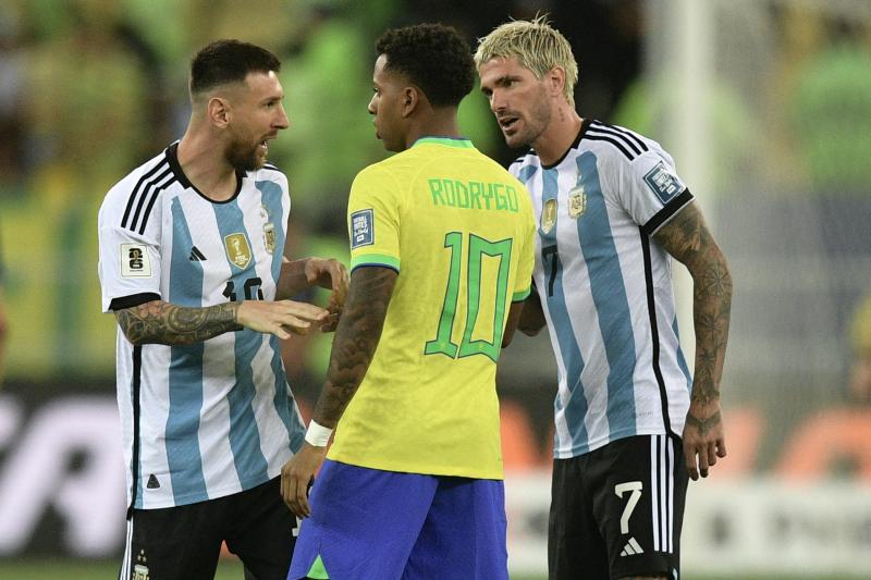 AFP - Lionel Messi y Rodrygo