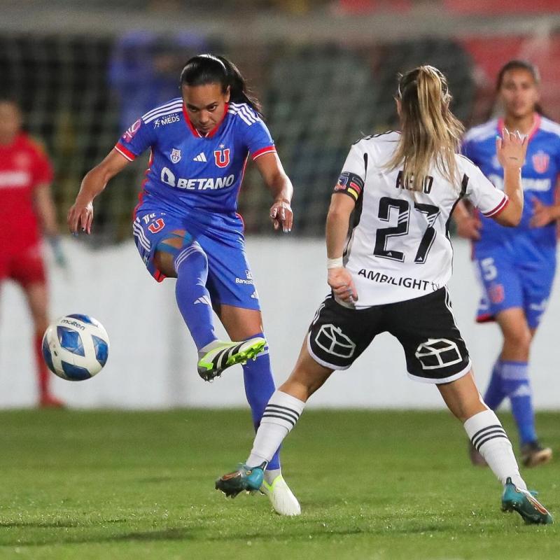 El Superclásico femenino terminó 1 a 1 en la semifinal de ida - Créditos: Prensa Universidad de Chile