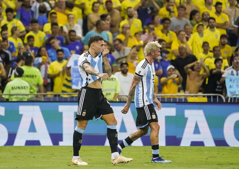 Argentina consiguió un triunfo histórico ante Brasil en Maracaná. Imagen: Instagram.