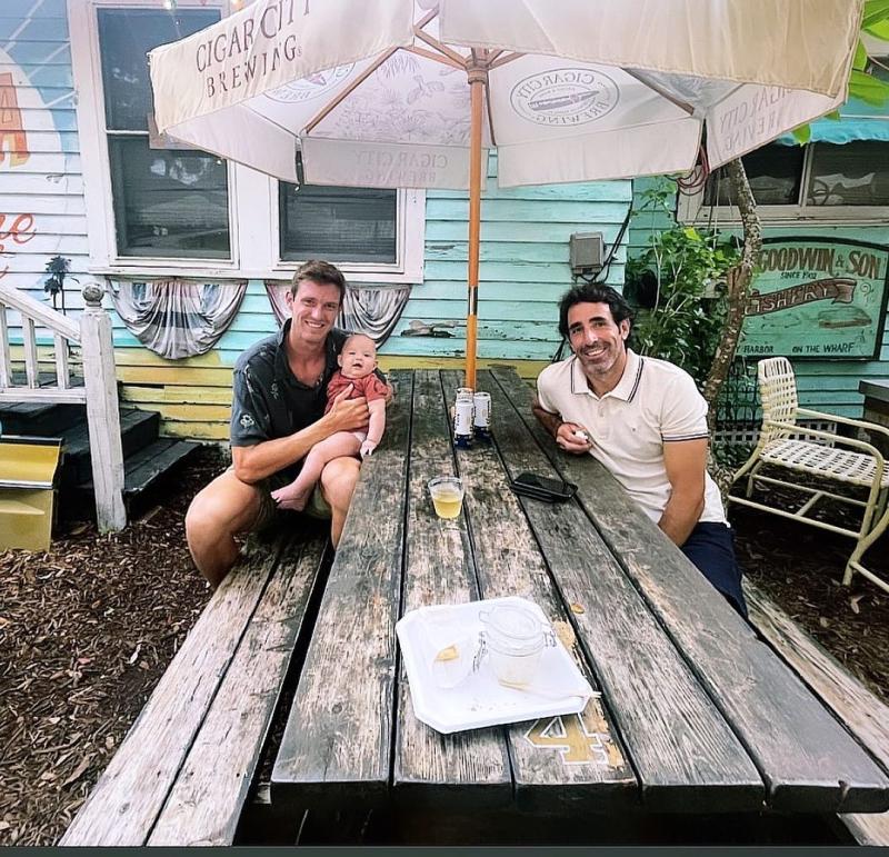 Nicolás Jarry y Juan Ozón / Instagram