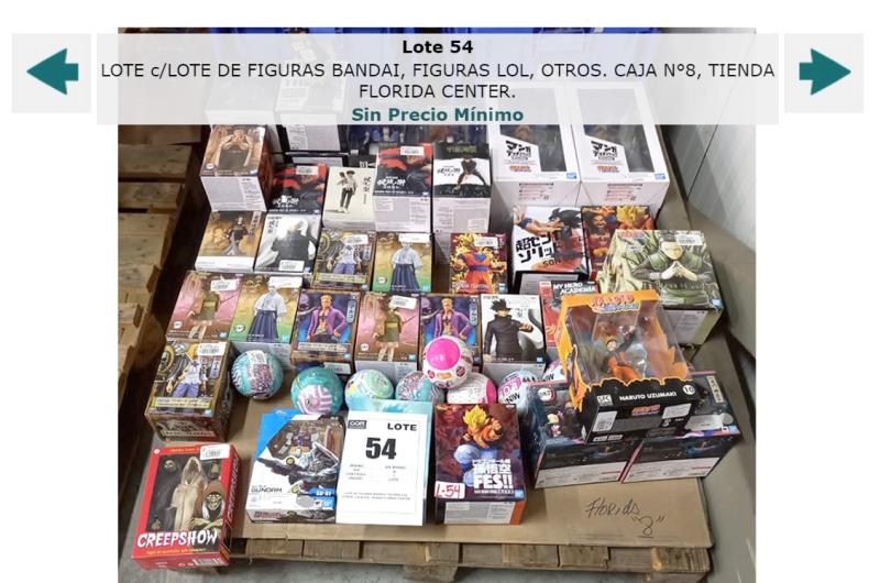 Remate de Microplay, lote 54