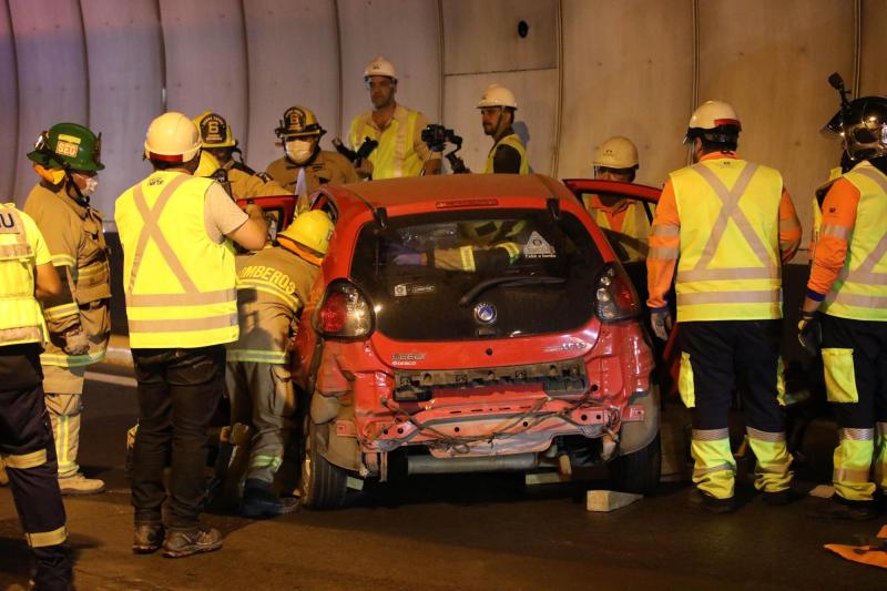 Agencia Uno - Referencial por accidente en Autopista Av. Américo Vespucio