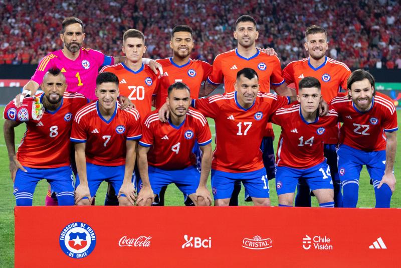 Chile venció a Paraguay en duelo amistoso disputado en el estadio Monumental. Imagen: Agencia Uno.