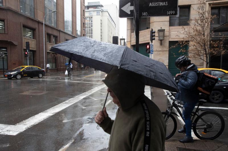 Agencia Uno - Lluvias en Santiago