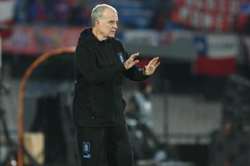 Marcelo Bielsa tiene segundo a Uruguay en las Eliminatorias Sudamericanas - Créditos: Agencia Uno
