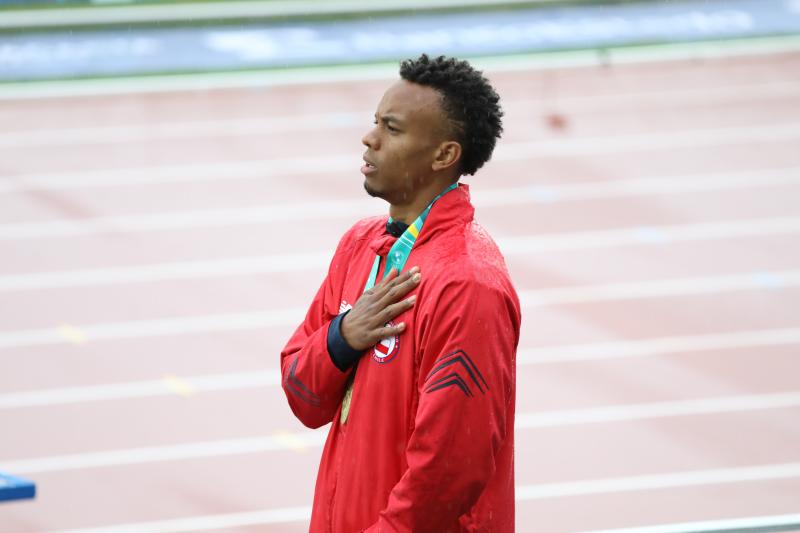 Santiago Ford alzó la voz para apoyar a los deportistas cubanos que se fugaron tras Santiago 2023. / Agencia Uno