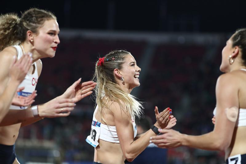 Martina Weil defendió a Isidora Jiménez de las críticas. Imagen: Agencia Uno.