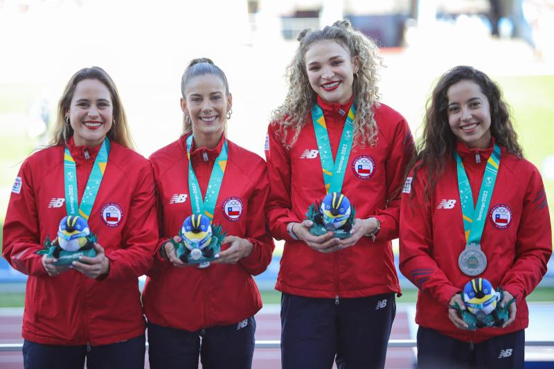 Agencia Uno - Team Chile sumó 79 medallas en Santiago 2023
