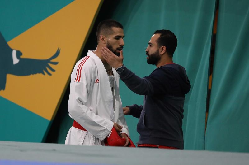 Ahmed Solyman, entrenador del Team Chile de karate - Créditos: Agencia Uno